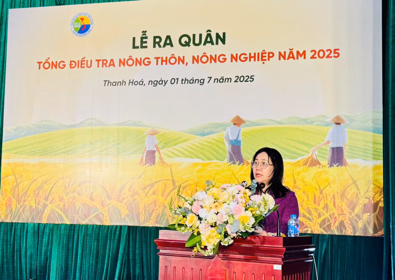 Lễ ra quân tổng điều tra nông thôn, nông nghiệp năm 2025 trên cả nước -0