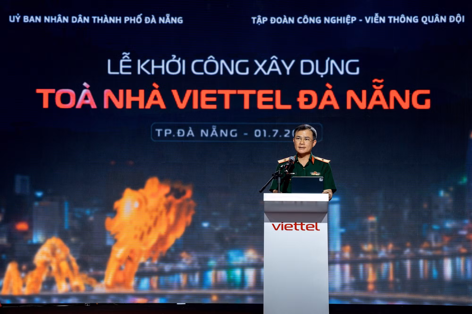 Nhấn nút khởi công Tòa nhà công nghệ cao Viettel tại Đà Nẵng trong ngày đầu của Kỷ nguyên mới -0