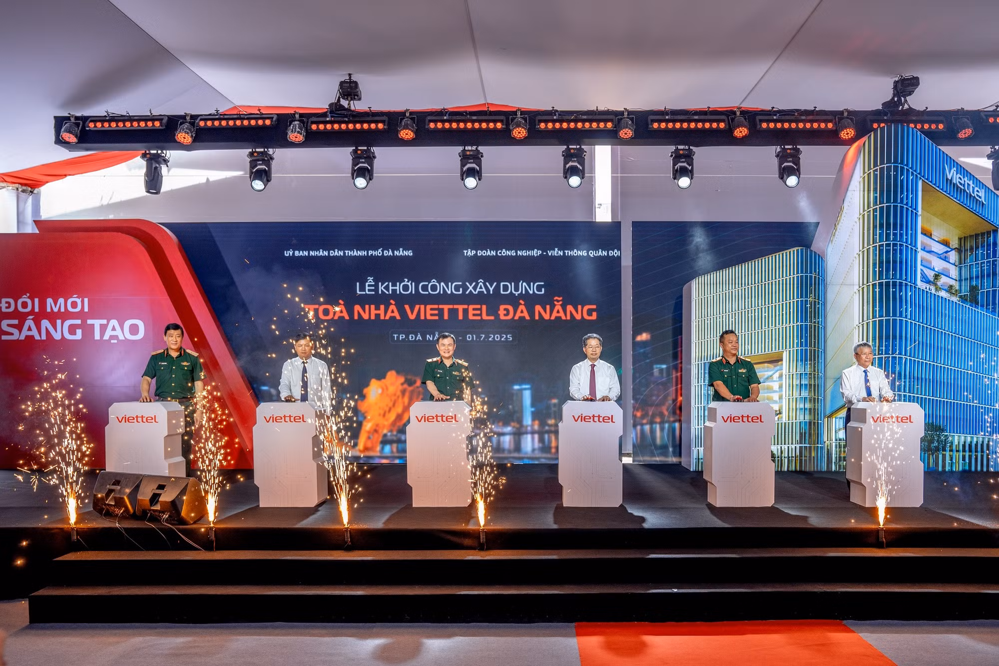 Nhấn nút khởi công Tòa nhà công nghệ cao Viettel tại Đà Nẵng trong ngày đầu của Kỷ nguyên mới -0