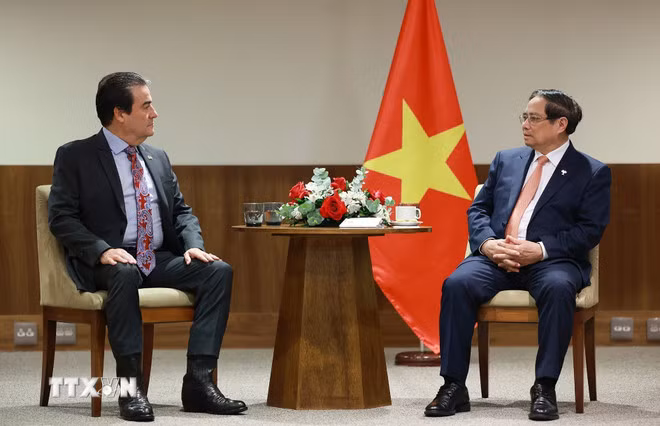 Thủ tướng đề nghị thúc đẩy ký Hiệp định FTA Việt Nam-Brazil và Mercosur -0