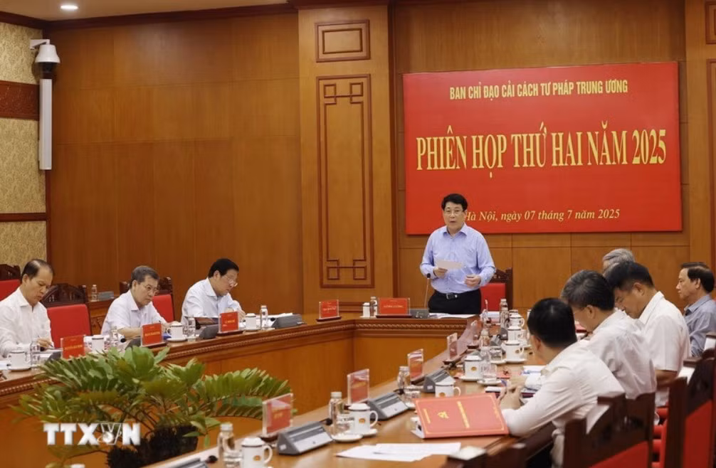 Chủ tịch nước chủ trì Phiên họp thứ hai Ban Chỉ đạo Cải cách tư pháp Trung ương -0