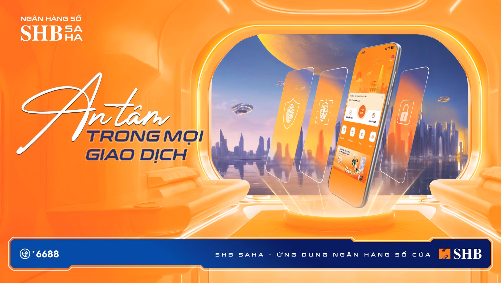 SHB ra mắt ứng dụng ngân hàng số thế hệ mới SHB SAHA: An tâm trong mọi giao dịch -0
