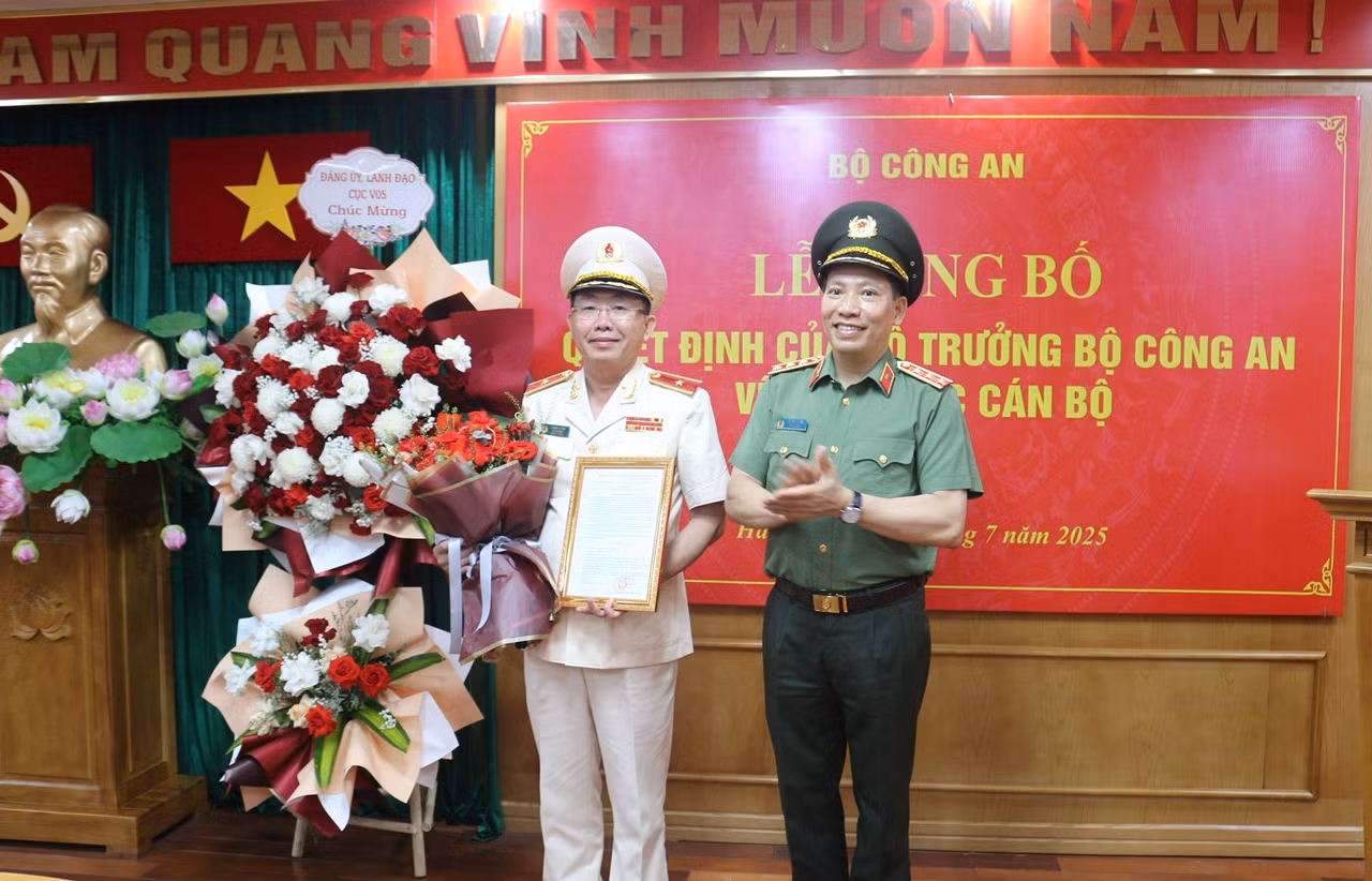 Điều động, bổ nhiệm Đại tá Trần Văn Dương giữ chức vụ Cục trưởng Cục Xây dựng phong trào bảo vệ ANTQ -0