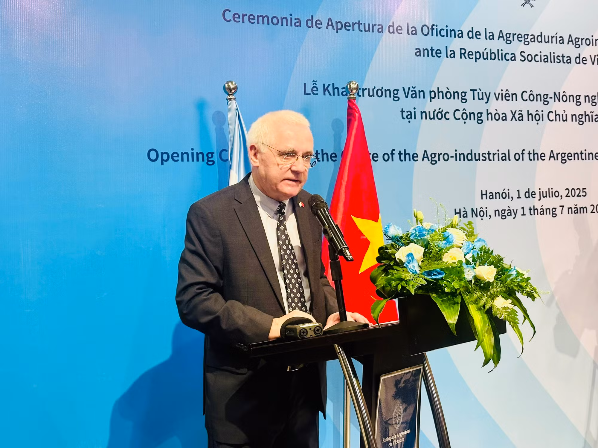 Ra mắt Văn phòng tùy viên chuyên trách công-nông nghiệp Argentina tại Việt Nam -0
