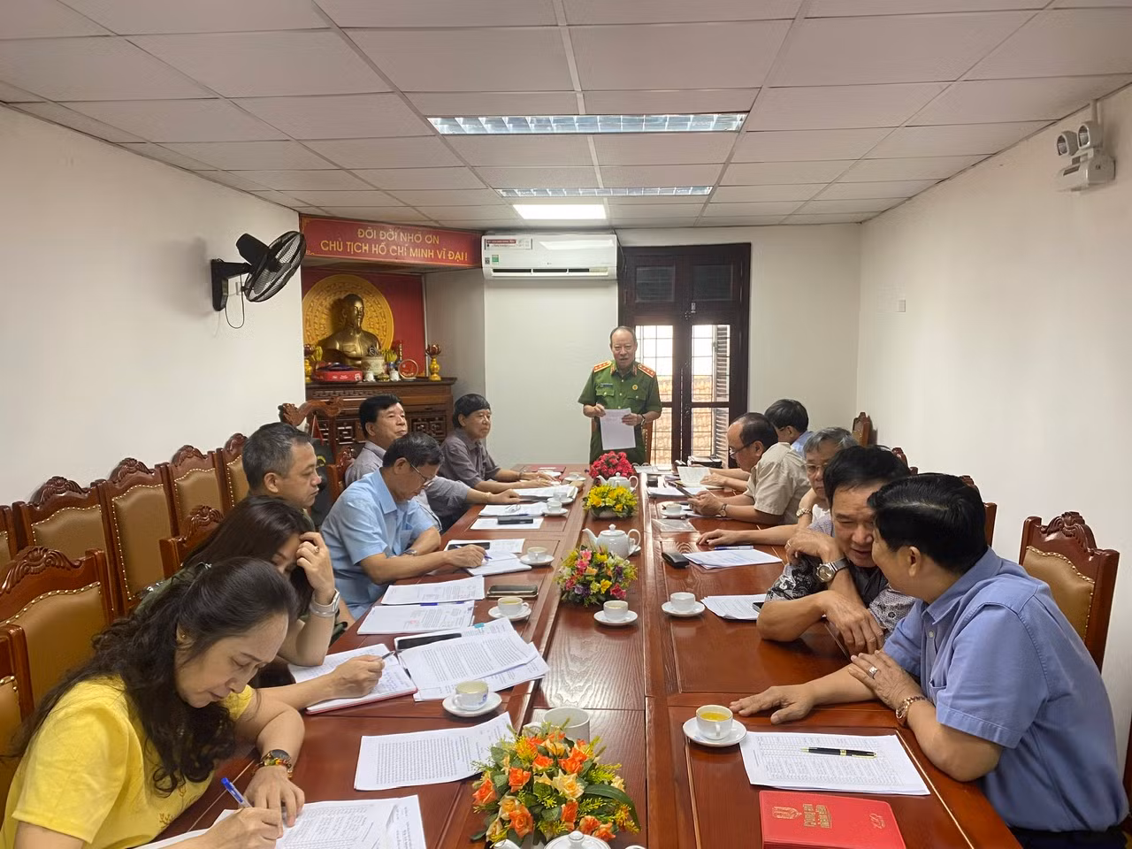 Phát huy hơn nữa tinh thần nghĩa tình đồng đội trong cựu CAND -0
