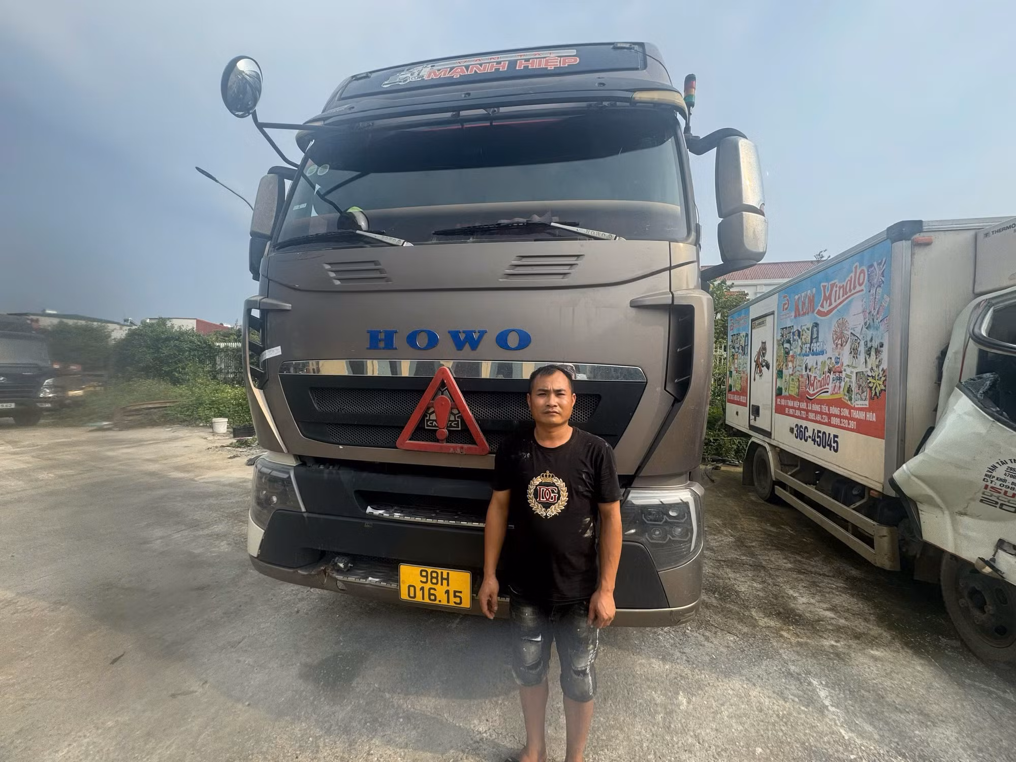 Phát hiện lái xe container không bằng lái, sử dụng ma tuý -0