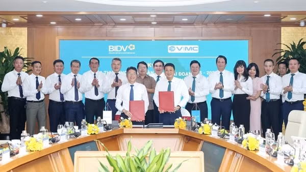 BIDV và VIMC tăng cường hợp tác, thúc đẩy phát triển hoạt động hàng hải