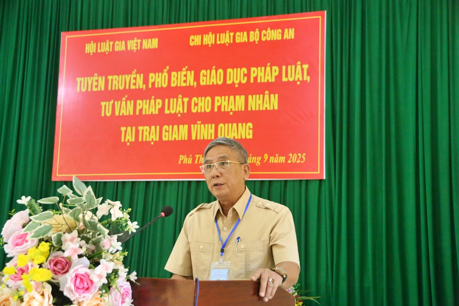 Tuyên truyền, tư vấn pháp luật cho các phạm nhân tại Trại giam Vĩnh Quang -0