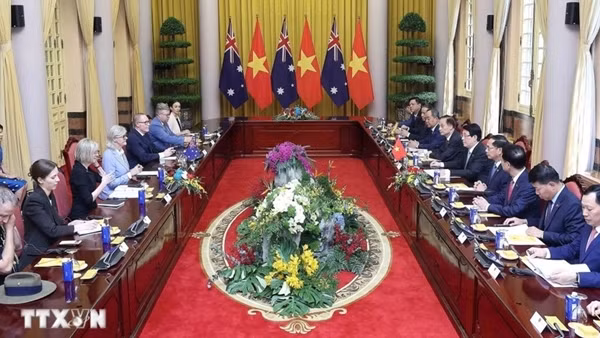 Quyết tâm đưa quan hệ Việt Nam-Australia phát triển mạnh mẽ hơn trong giai đoạn mới