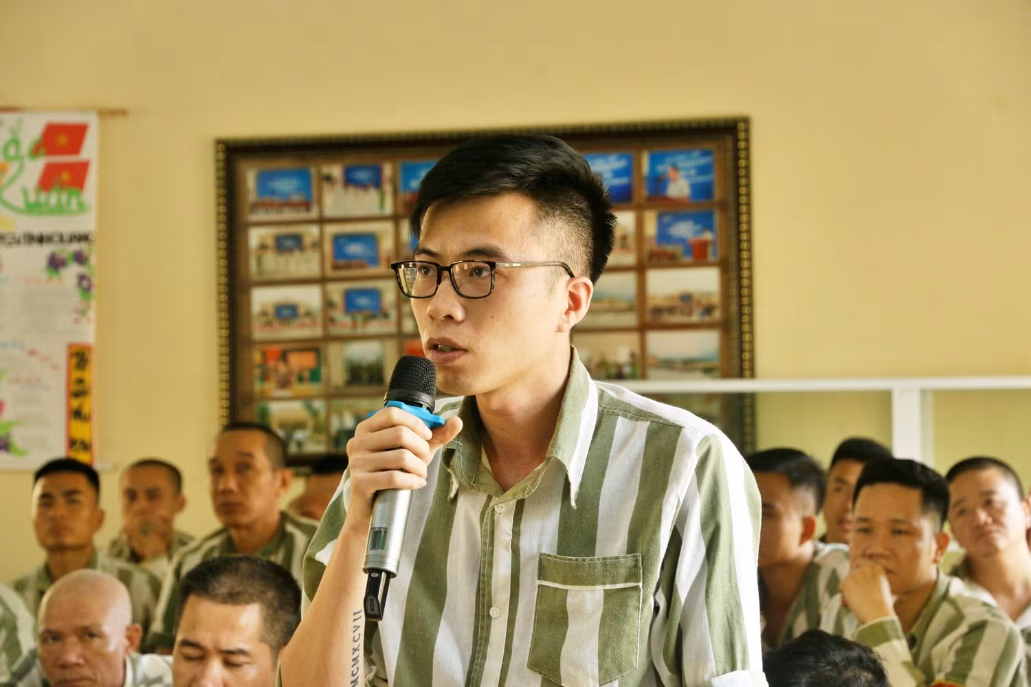 Tuyên truyền, tư vấn pháp luật cho các phạm nhân tại Trại giam Vĩnh Quang -0