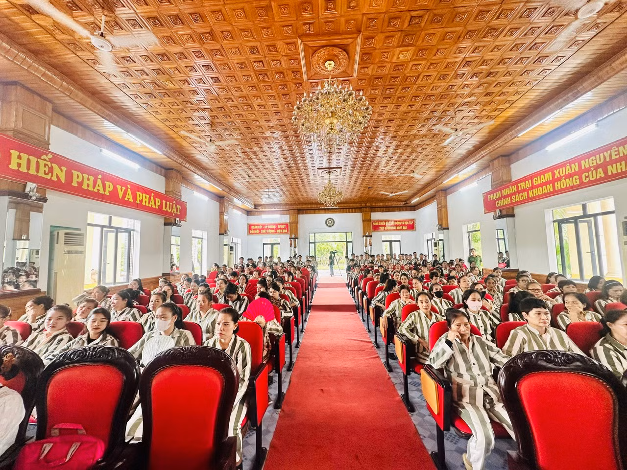 Tuyên truyền, tư vấn pháp luật cho các phạm nhân tại Trại giam Xuân Nguyên -0