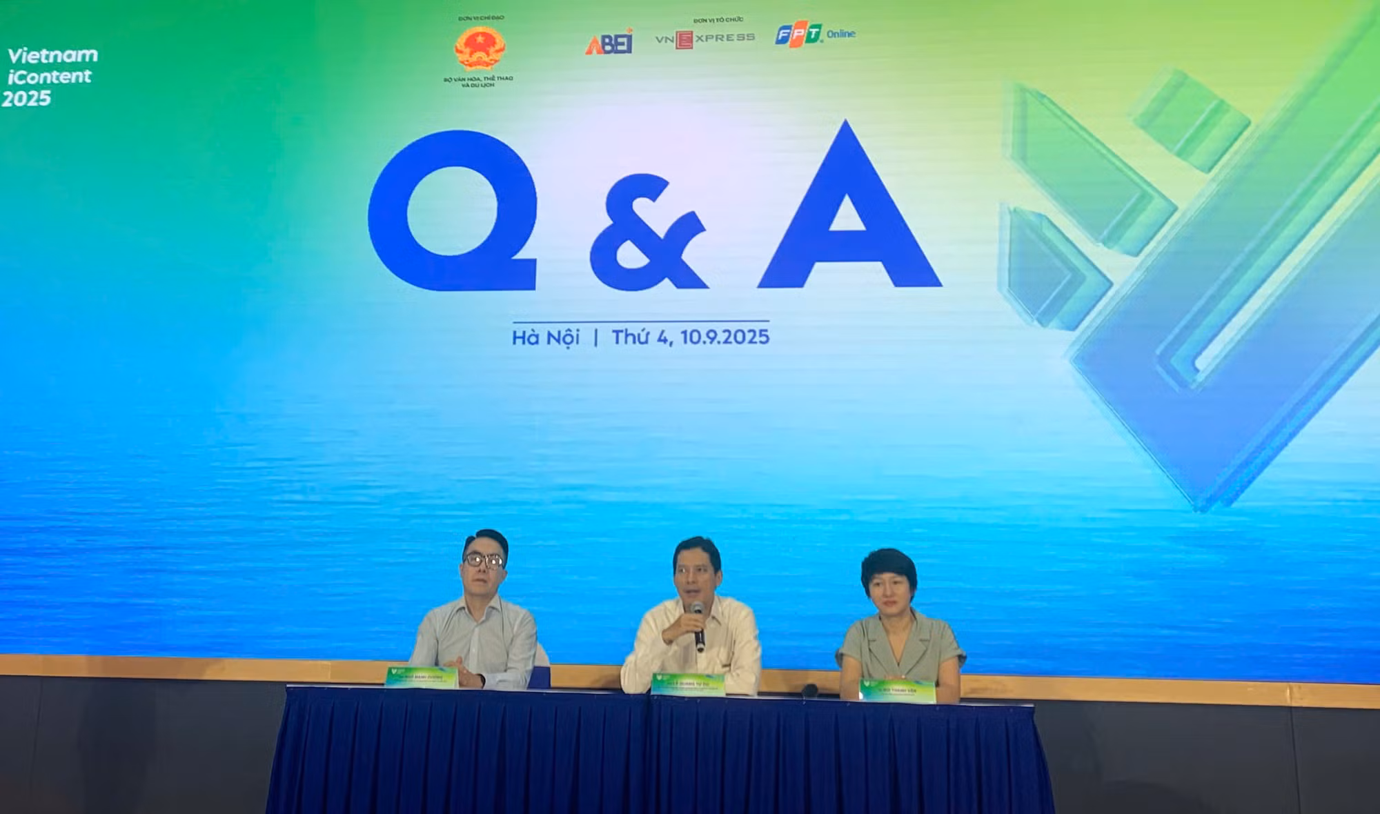 Ban tổ chức chia sẻ thông tin về Ngày hội sáng tạo nội dung số Việt Nam 2025.