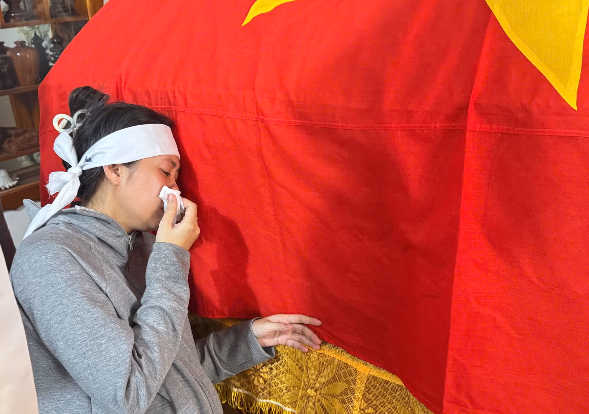 Nghẹn ngào tiễn biệt cán bộ Công an hy sinh khi truy bắt tội phạm -0