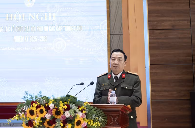 Phụ nữ CAND chuẩn bị chu đáo cho công tác đại hội -0