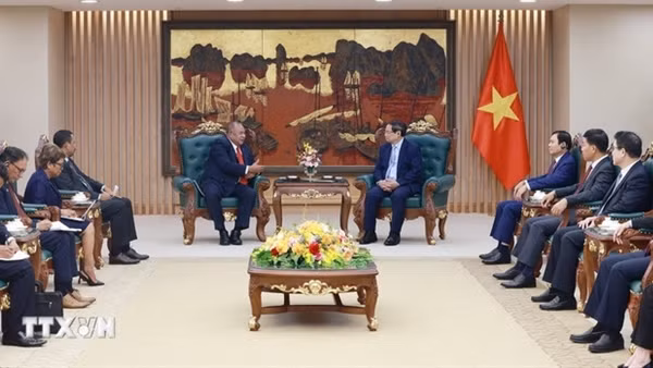 Thủ tướng Phạm Minh Chính tiếp Bộ trưởng Ngoại giao và Hợp tác Timor Leste
