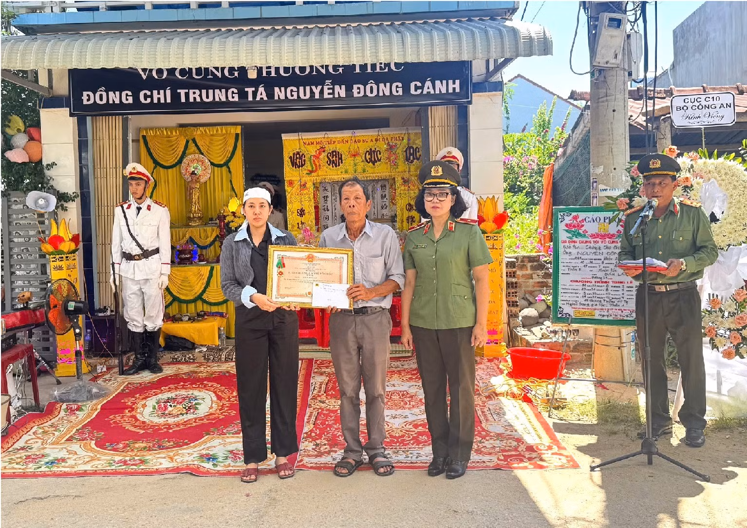 Phát động phong trào thi đua, noi gương tấm gương dũng cảm của Liệt sĩ Nguyễn Đông Cánh -0