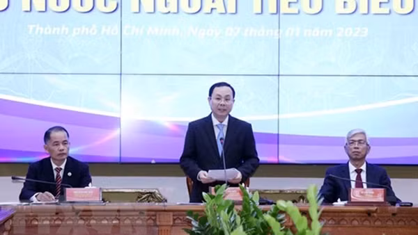 Lãnh đạo TP Hồ Chí Minh gặp mặt kiều bào tiêu biểu nhân dịp đón Xuân Quý Mão