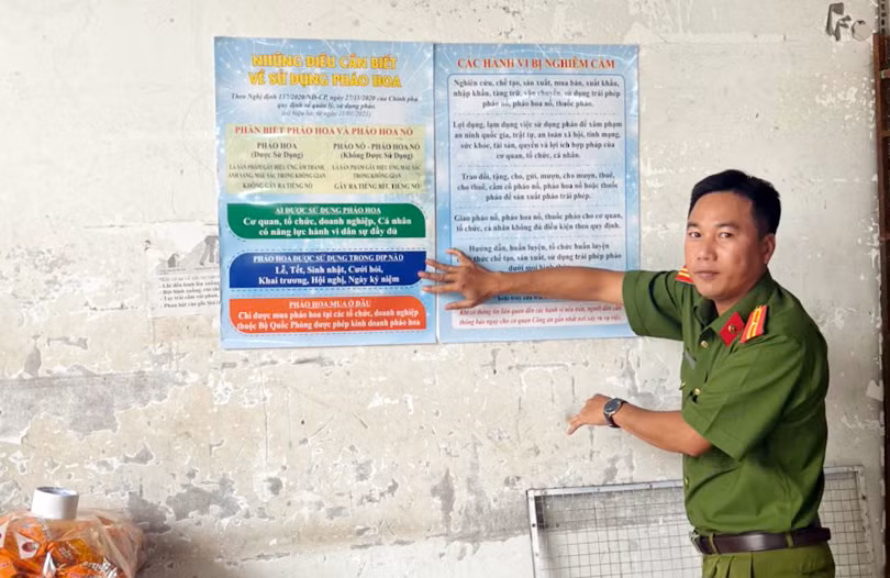 Tăng cường tuyên truyền, phòng chống sử dụng pháo trái phép dịp Tết Nguyên đán -0