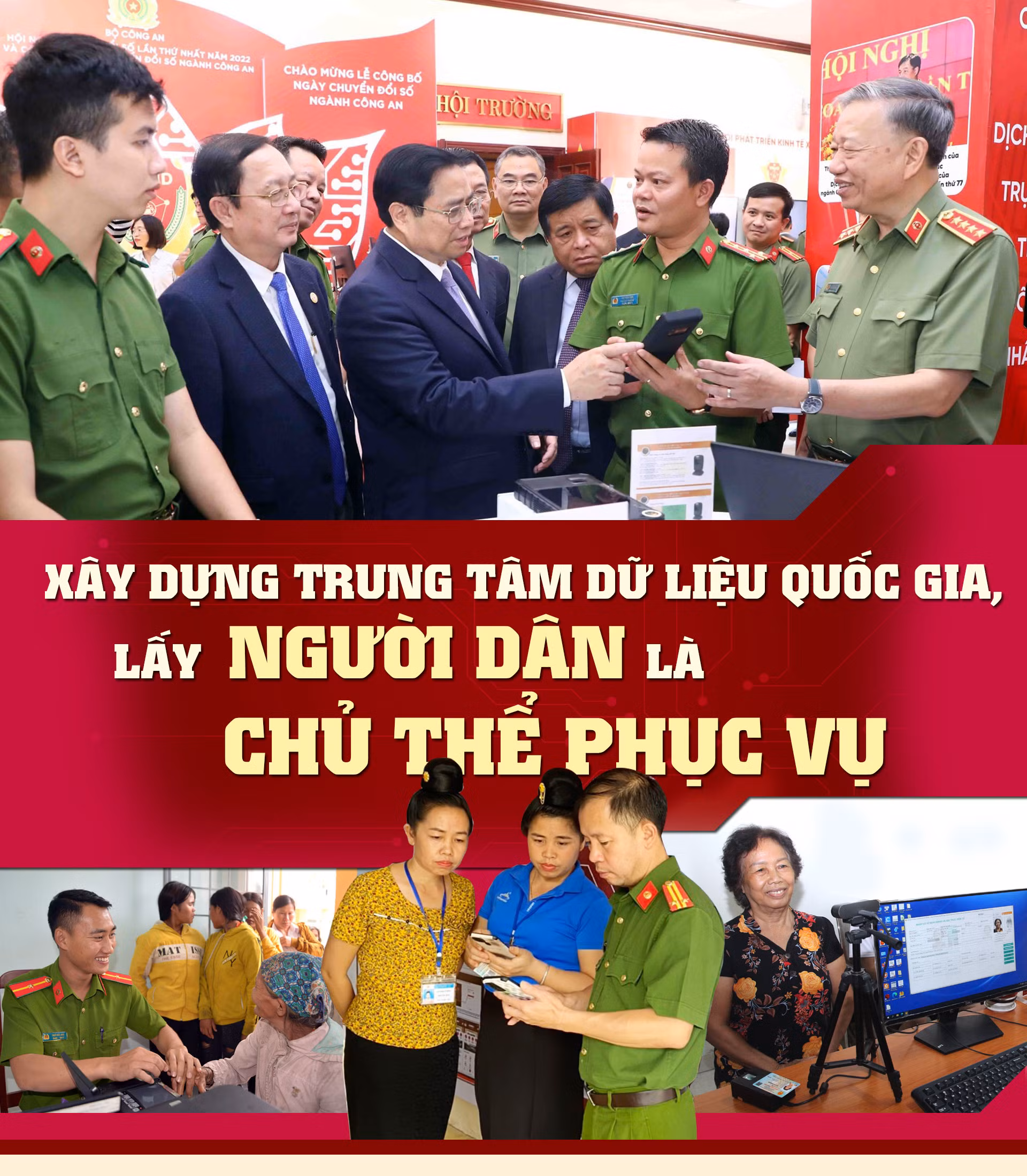 Xây dựng trung tâm dữ liệu quốc gia, lấy người dân là chủ thể phục vụ -0