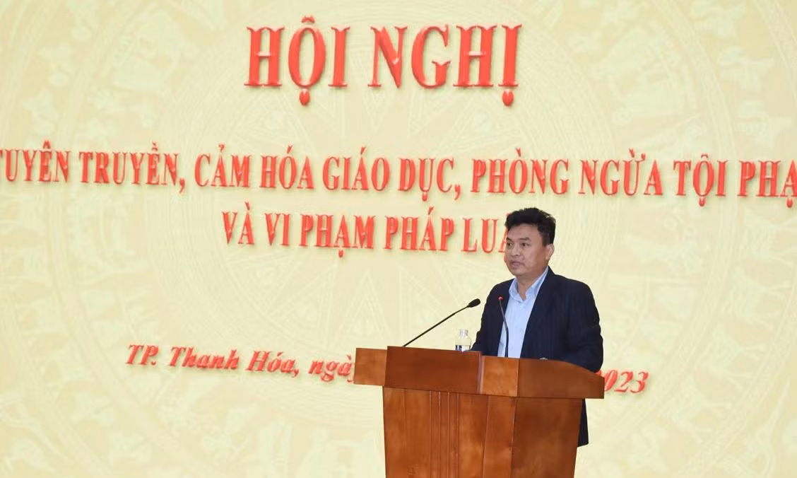 Công an TP Thanh Hoá tuyên truyền, phòng ngừa tội phạm và vi phạm pháp luật -0