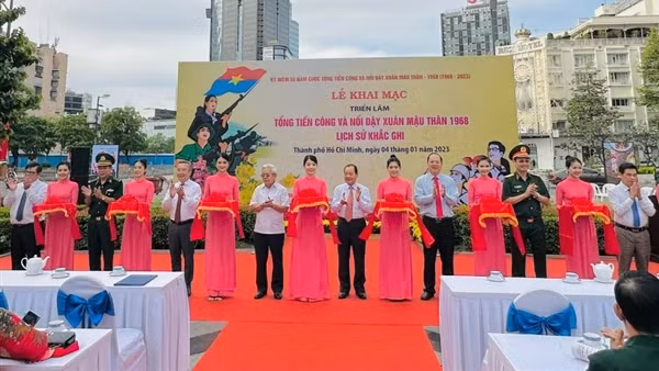 Triển lãm Kỷ niệm 55 năm cuộc Tổng tiến công và nổi dậy Xuân Mậu Thân 1968