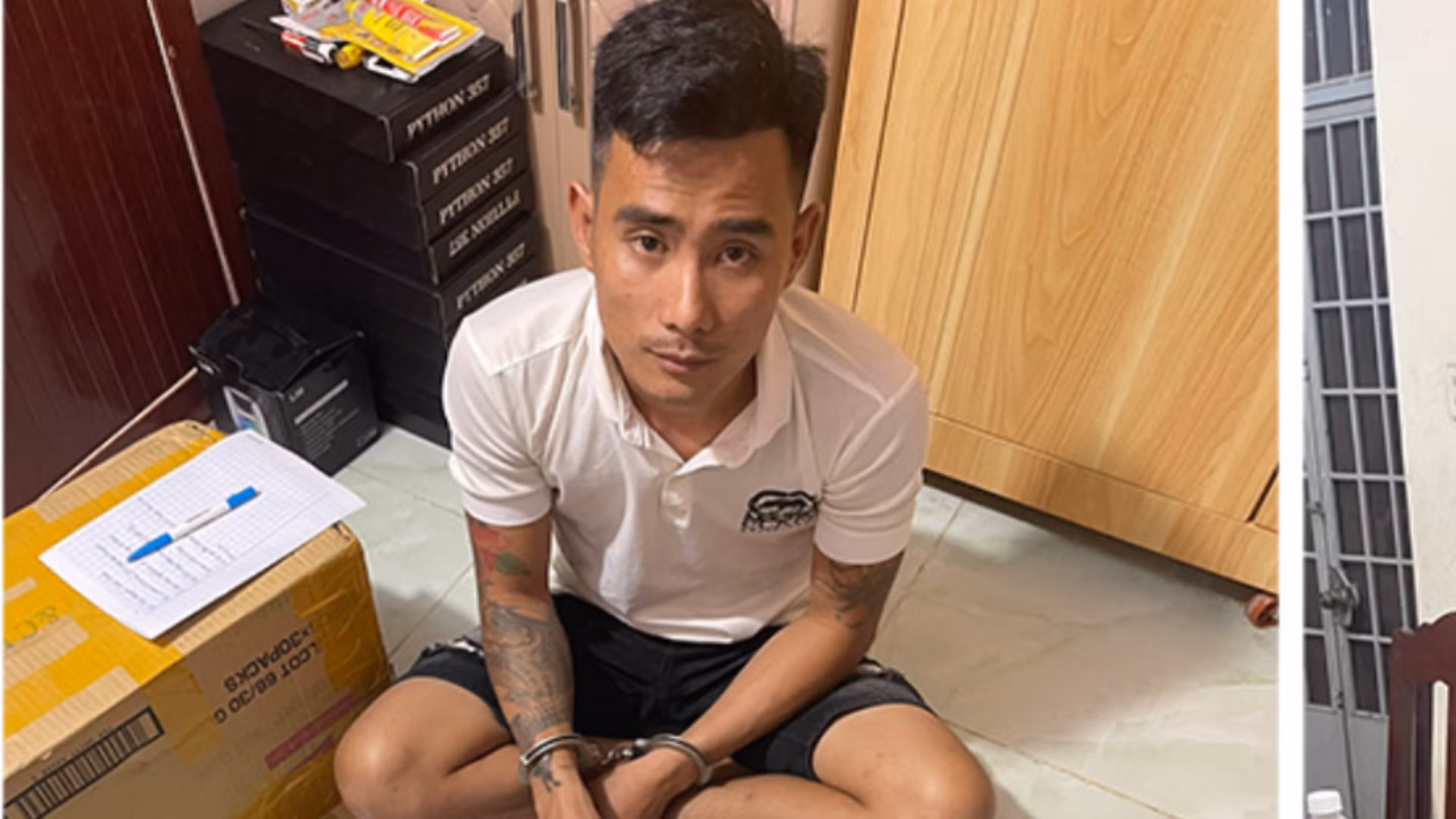 Thu giữ 11 khẩu súng được chế tạo trong căn nhà thuê -0