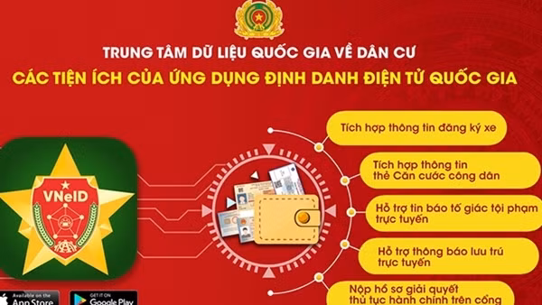 Những thông tin nào được đồng bộ vào tài khoản định danh điện tử?