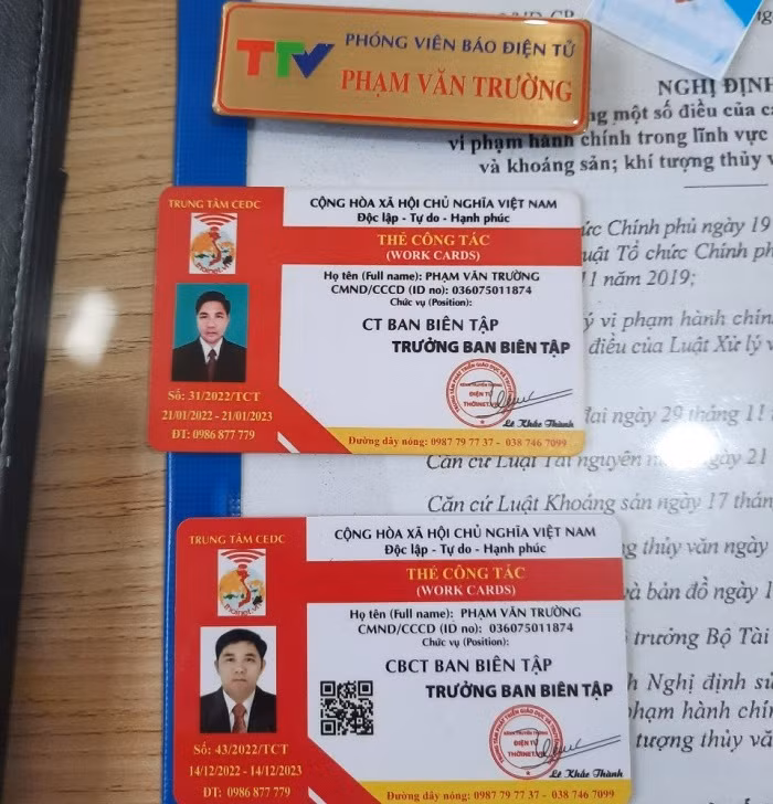 Bắt hai đối tượng tự xưng phóng viên cưỡng đoạt tiền doanh nghiệp -0