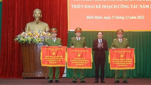 Công an Nhơn Hải - điển hình trong phong trào thi đua Vì ANTQ ở Bình Định