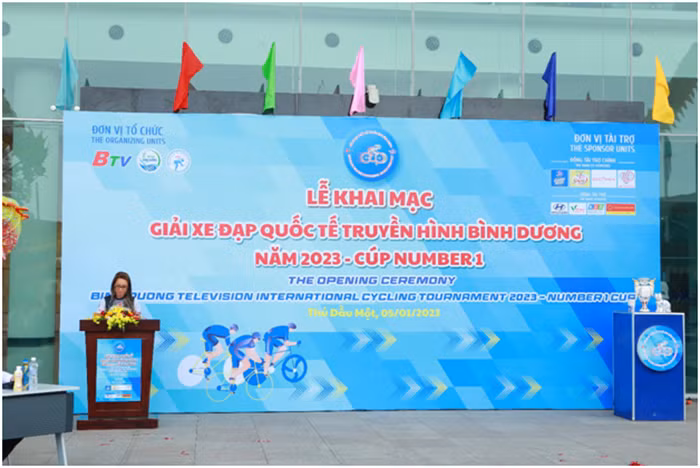 Sức hấp dẫn từ giải đua xe đạp quốc tế truyền hình Bình Dương năm 2023 -0