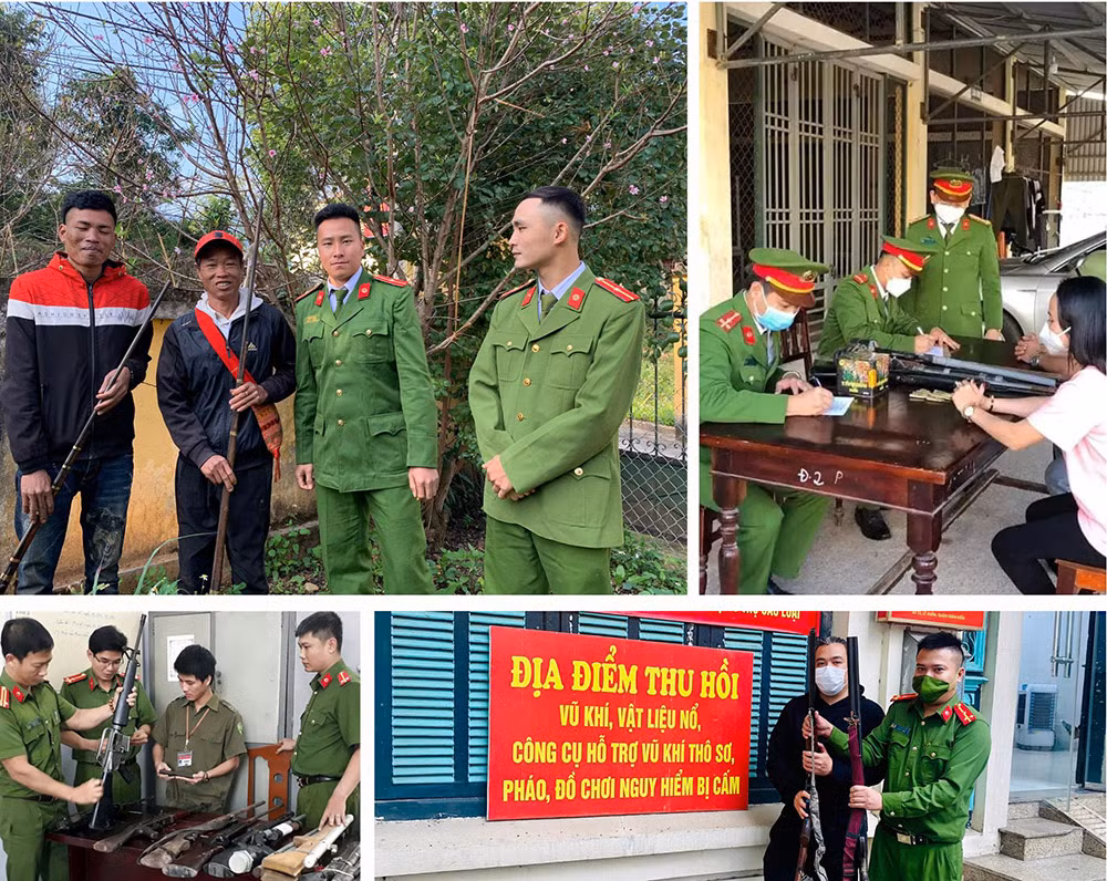 Giao nộp vũ khí, được tặng quà_CAND_TET2023_T54 -0