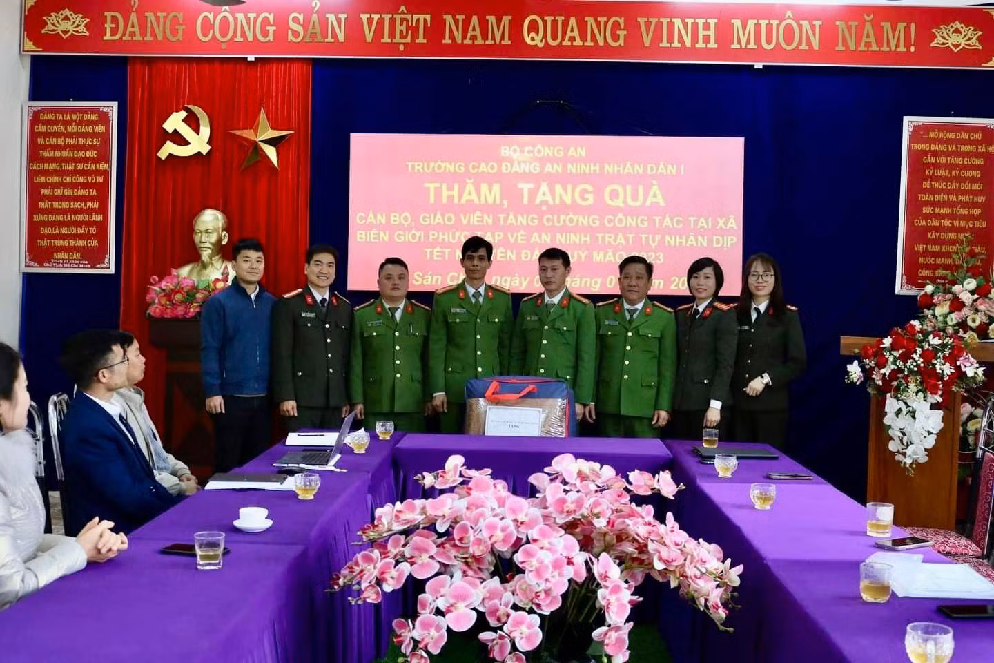 Trường Cao đẳng ANND I tổ chức hoạt động tình nguyện 