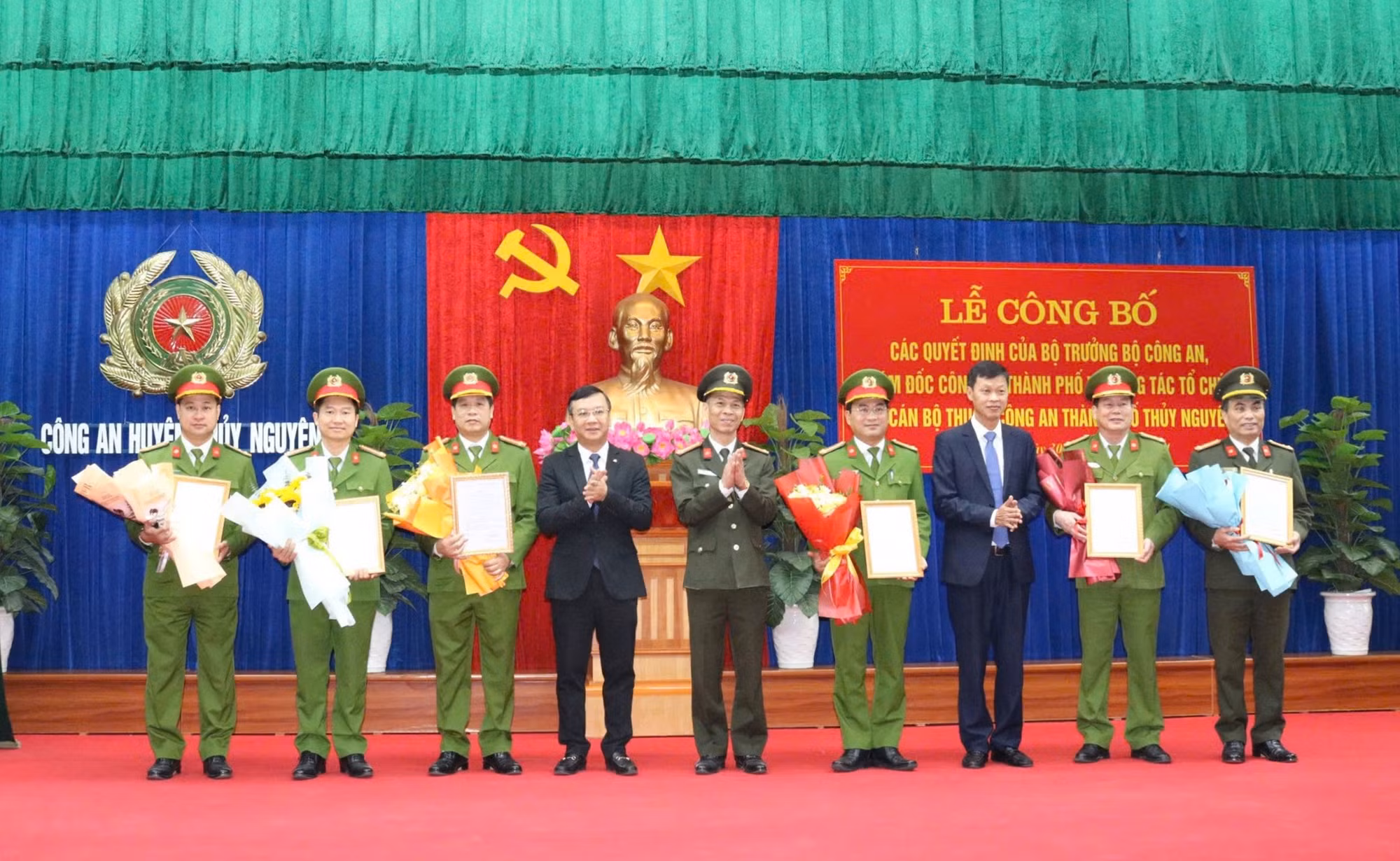 Thành lập Công an TP Thủy Nguyên -0