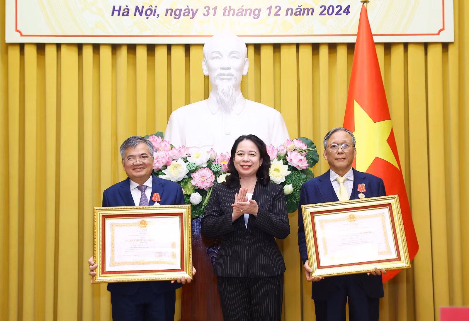 Chủ tịch nước Lương Cường dự Hội nghị triển khai nhiệm vụ năm 2025 của Văn phòng Chủ tịch nước -0