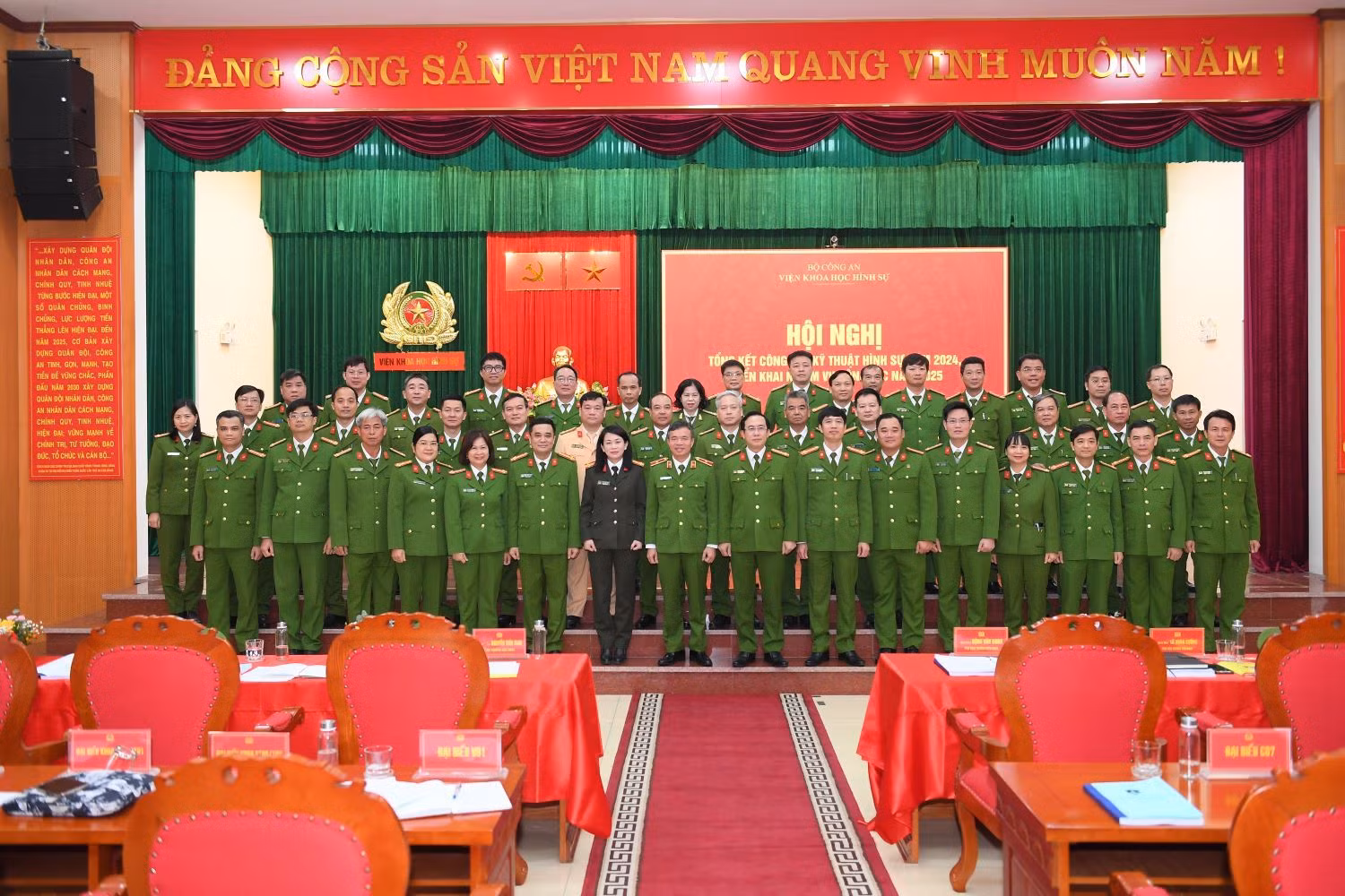 Viện Khoa học hình sự tổng kết, triển khai nhiệm vụ công tác năm 2025 -0