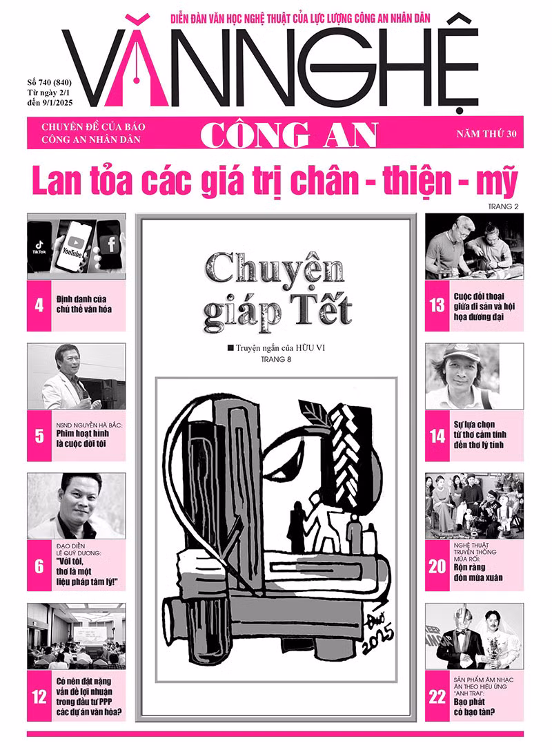 Đón đọc Văn nghệ Công an số 740 -0