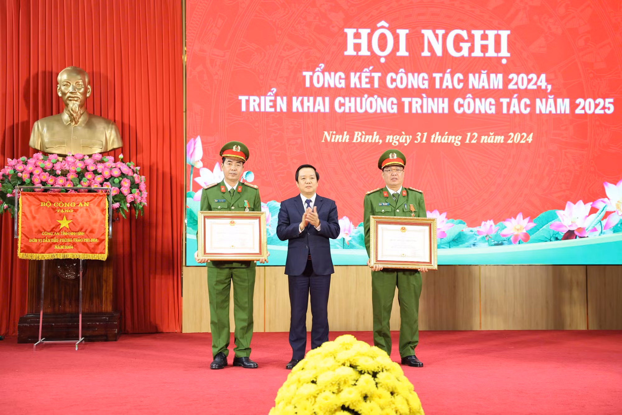 Công an tỉnh Ninh Bình triển khai nhiệm vụ công tác năm 2025 -0