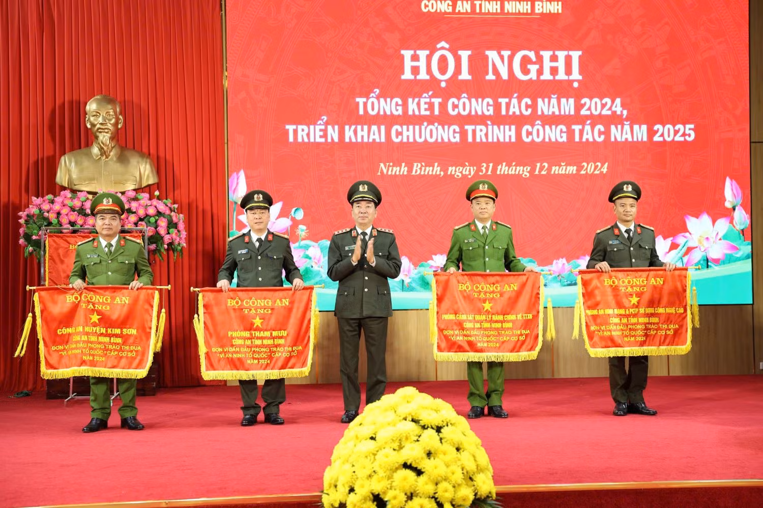Công an tỉnh Ninh Bình triển khai nhiệm vụ công tác năm 2025 -0
