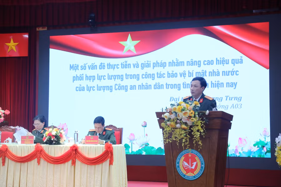 Phát huy vai trò nòng cốt của lực lượng CAND trong bảo vệ bí mật nhà nước -0