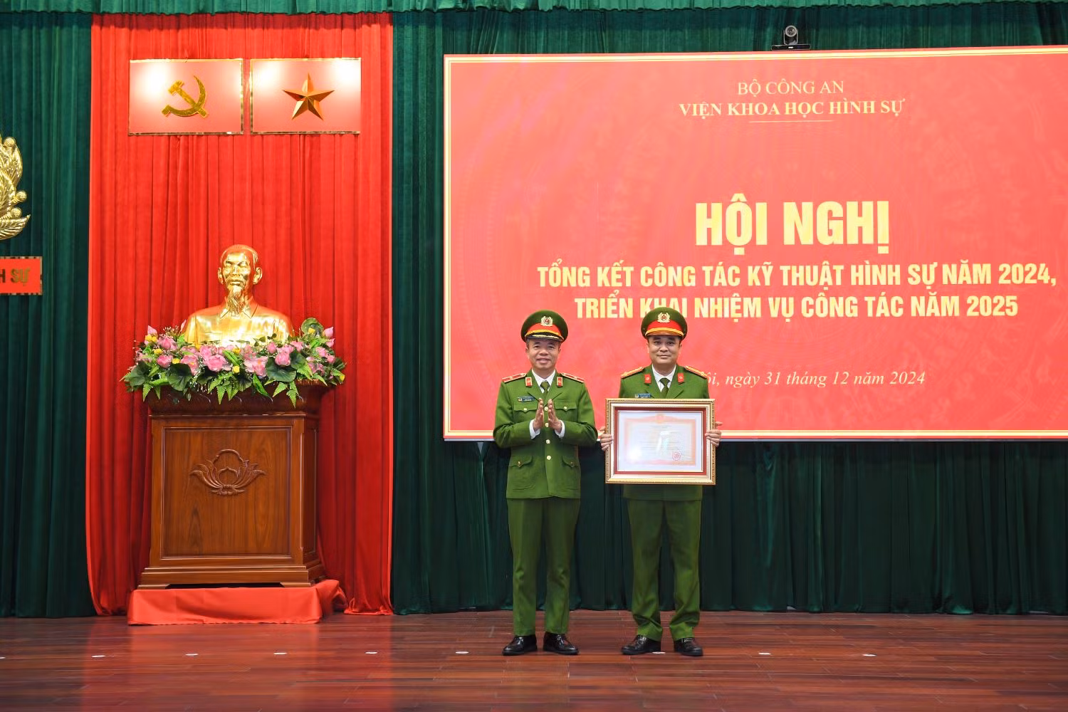 Viện Khoa học hình sự tổng kết, triển khai nhiệm vụ công tác năm 2025 -0