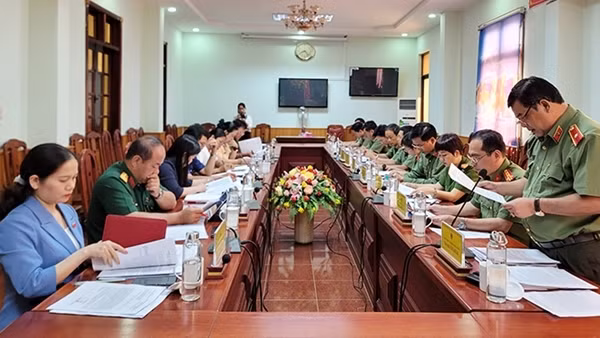 Báo cáo Đoàn đại biểu Quốc hội tỉnh Gia Lai về các dự án luật do Bộ Công an chủ trì soạn thảo