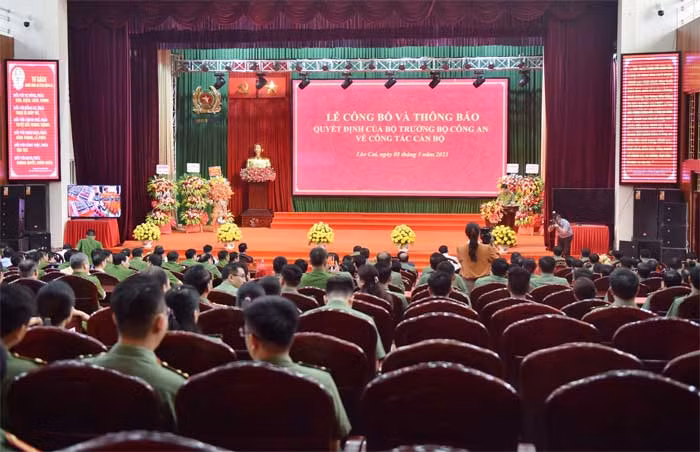 Bổ nhiệm Giám đốc Công an tỉnh Lào Cai -0