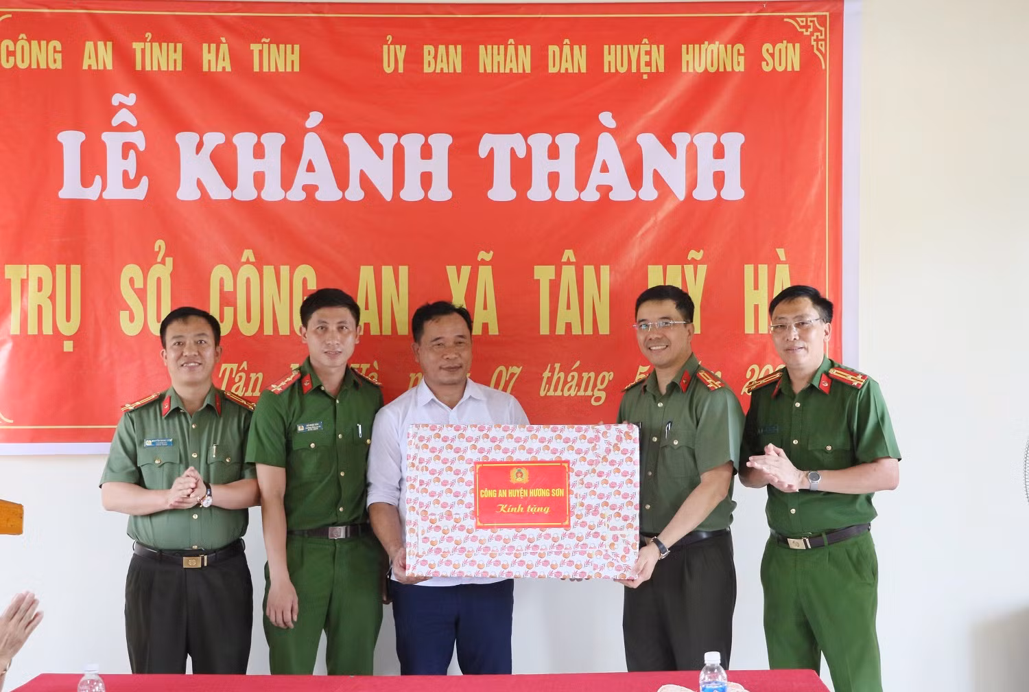 Khánh thành trụ sở Công an xã đầu tiên tại huyện Hương Sơn, Hà Tĩnh -0