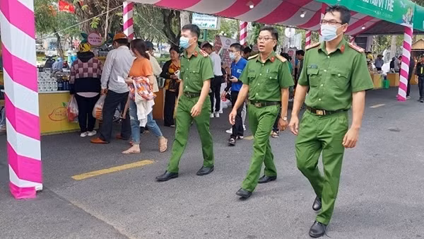 Đảm bảo an ninh trật tự Lễ hội Xoài Đồng Tháp 2023