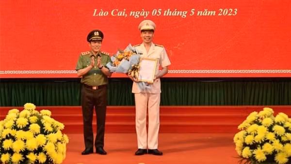 Bổ nhiệm Giám đốc Công an tỉnh Lào Cai