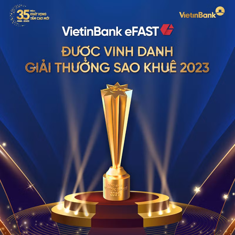 Ngân hàng số cho doanh nghiệp của VietinBank được vinh danh Sao Khuê 2023 -0