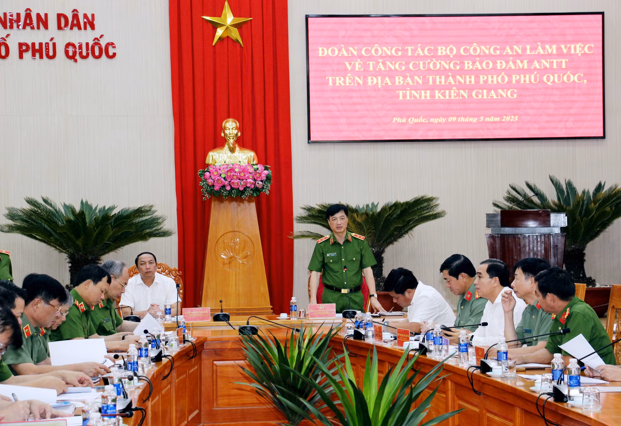 Công tác đảm bảo ANTT trên địa bàn Phú Quốc phải có lộ trình cụ thể, mang tính ổn định, bền vững -0