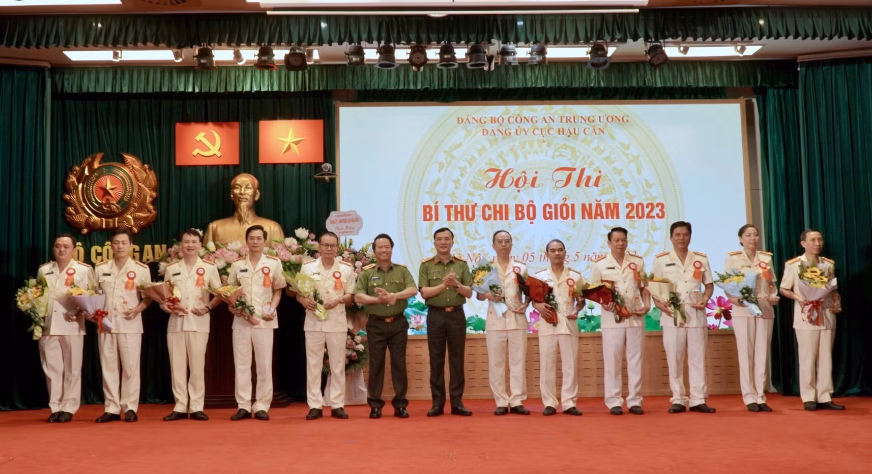 Sôi nổi Hội thi Bí thư chi bộ giỏi trong Đảng bộ Cục Hậu cần -0