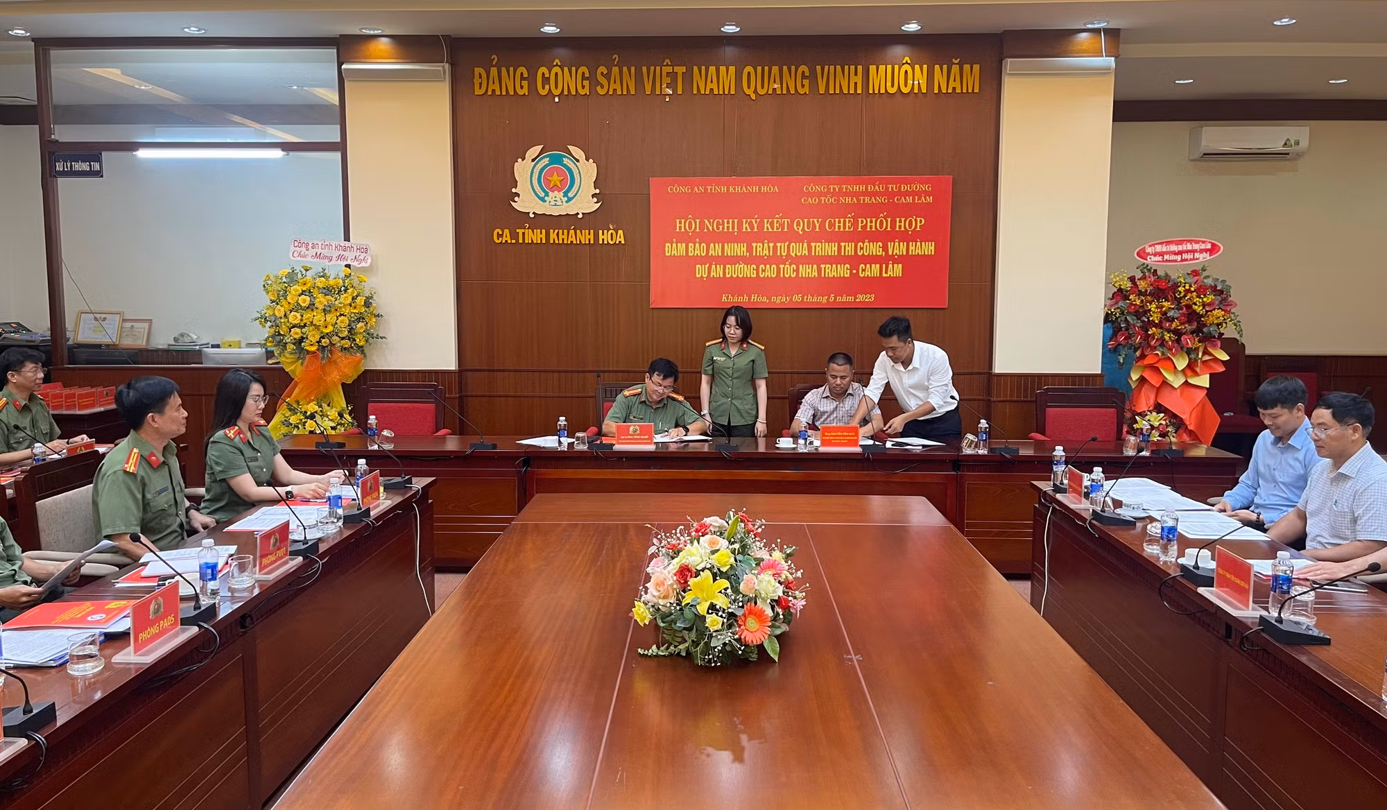  Phối hợp đảm bảo ANTT tuyến cao tốc Nha Trang- Cam Lâm -1