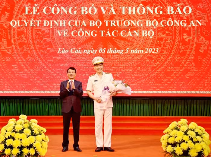 Bổ nhiệm Giám đốc Công an tỉnh Lào Cai -1